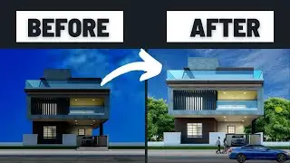 After Rendering Photoshop | Photoshop Post-Production Tutorial
