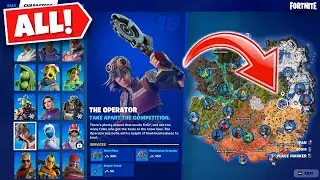 *ALL* 24 FORTNITE CHARACTER LOCATIONS (FULL GUIDE)