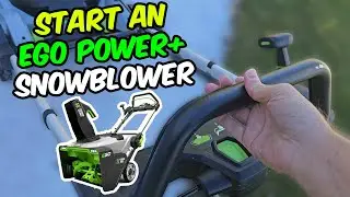 How To Start / Stop EGO Power+ Snow Blower