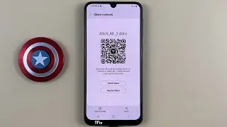 How to share wifi password with QR code, scan QR code to connect Wifi on Samsung M31 Android 12