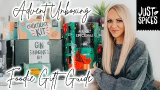 Just Spices Large Advent Calendar Unboxing & Foodie Gift Guide (Exclusive Discount Code For You!)