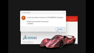 SOLVED! SOLIDWORKS 2023 cannot connect to license server (-8 544 0)