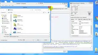 AutoIT   tutorial 7   focus file, type name, click on save button