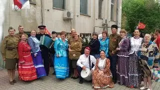 Батайск 9 мая 2018г  Анс  Метелица Выездное кафе  Домик охотника