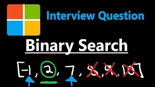 Binary Search - Leetcode 704 - Python