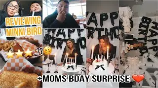Surprise Birthday Party Prep! + Minnie Bird Restaurant Review