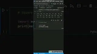Find square root of any number using Python