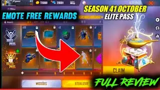 OCTOBER ELITE PASS FREE FIRE 2021 || SEASON 41 ELITE PASS || FREE FIRE NEXT ELITE PASS OCTOBER 2021