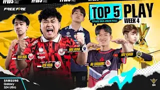 [TOP 5] ไฮไลท์ Week 4 | FFWS SEA 2024 Fall | Garena Free Fire