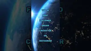 Top 10 Most Followed Indian Cricketer On Instagram #shorts  #viratkohli #viral