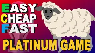 Easy - Cheap - Fast Platinum Game PS4, PS5 - The Sheep P Quick Trophy Guide