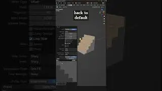 The Best way to Model Stairs in Blender 