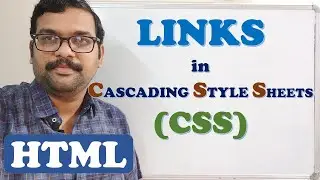 LINKS IN CSS - HTML