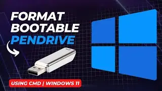 Complete pendrive format | Bootable pendrive format | using CMD | windows  10/11