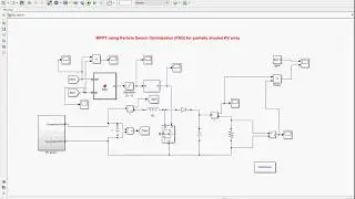 PV MPPT using Particle Swarm Optimization (PSO) for partially shaded PV array