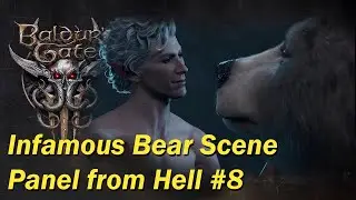Baldur's Gate 3 - Bear Scene - Astarion Romance from Panel from Hell #8