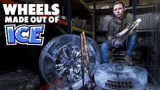 Driving on Wheels Made out of ICE