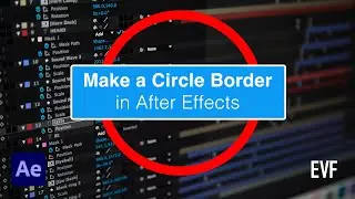 How to Make a Circle Outline or Hollow Circle in After Effects