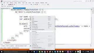 08: How to pass JSON data to server side using jQuery AJAX ?