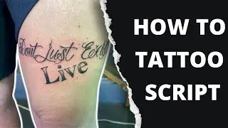 How To Tattoo Script