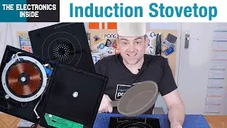 Cooking With Magnets! A Look Inside an Induction Stovetop - The Electronics Inside