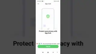 How to keep app lock