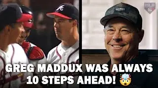 Greg Maddux's former catcher tells a WILD story about the Hall of Famer