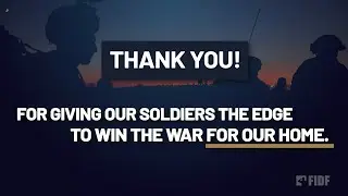 Your Support Is On The Frontlines With The IDF