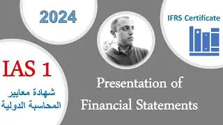 IAS 1  Presentation of financial statements  2024