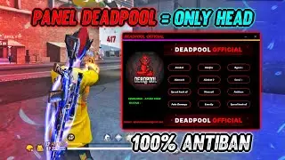 How To Use Panel In Free fire? | Free Fire PC AIM bot panel | Ayush Firez | Panel Deadpool