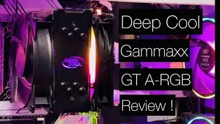 GAMXX GT A-RGB - DeepCool A Reliable & Affordable CPU Cooler