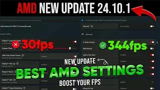 AMD Software Adrenalin Edition 24.10.1 ✅ | AMD New Update 24.10.1 | Best AMD Settings For Gaming