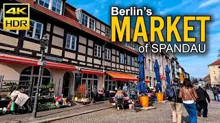 Spandau, Berlin, Germany - Marketplace walking virtual tour