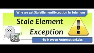 Mystery of StaleElementReferenceException in Selenium WebDriver