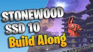 How to Build Stonewood Storm Shield Defense 10 Step By Step + Gameplay | Fortnite Save the World