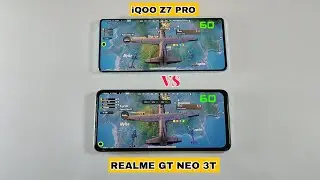 iQoo Z7 Pro Vs Realme GT Neo 3T Pubg Test 2024 |