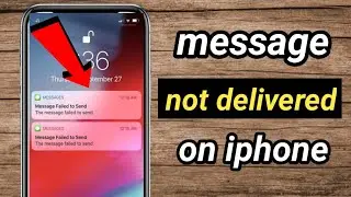 How to fix message not delivered on iphone ios 16 / message failed to send on iphone