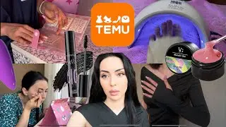 ПЕДИКЮР САМОЙ СЕБЕ ДОМА 🫶🏻 TEMU распаковка 🧡 VLOG Ayka Emilly