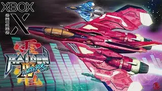 Raiden IV x MIKADO remix (XboxSeriesX) OverKill Mode Gameplay Walkthrough - All Characters & Weapons