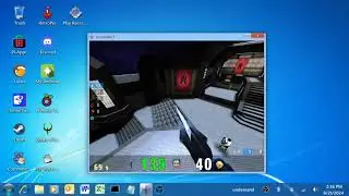 Gameplay capture of OpenArena OMEGA(MOD) running on Raspberry Pi 4 on Twister OS