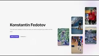 Website creation timelapse