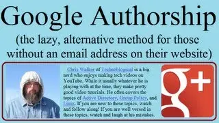 Google Authorship, the lazy way