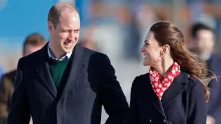 Prince William and Kate visit Cambridge University where they first met