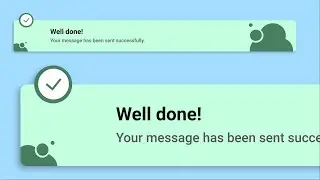 Toast Notifications UI Design | Figma Tutorial
