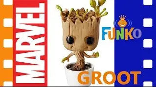 Башкотряс Танцующий Грут | Dancing Groot Vynil Bobble Head Funko