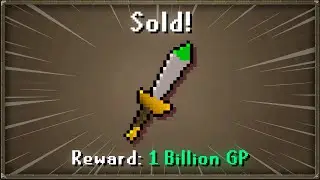 The 1,000,000,000 GP White Dagger (P+)