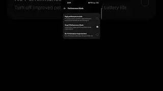 High Performance Mode in Android(Realme)