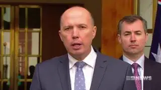 The super portfolio of Home Affairs given to Peter Dutton