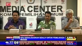 KPU Sosialisasi Sidalih untuk Pemilukada 2015