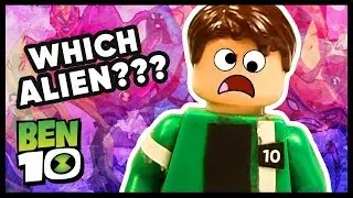 When BEN 10 Can't Choose an Alien! | LEGO Ben 10 Parody